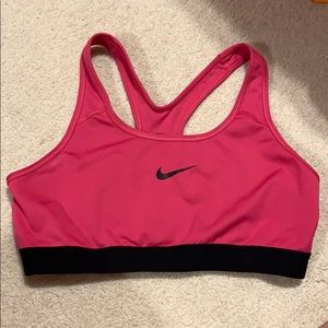 Pink Nike Sports Bra